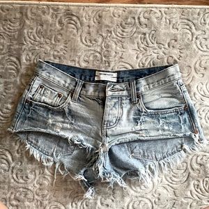One Teaspoon Bonitas Size 25 Light Blue wash